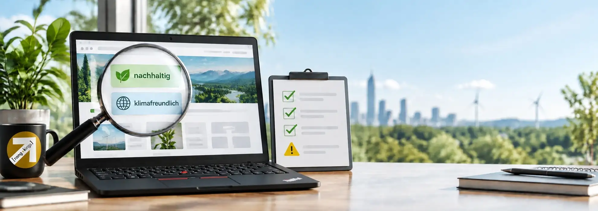 Greenwashing - Website Prüfung